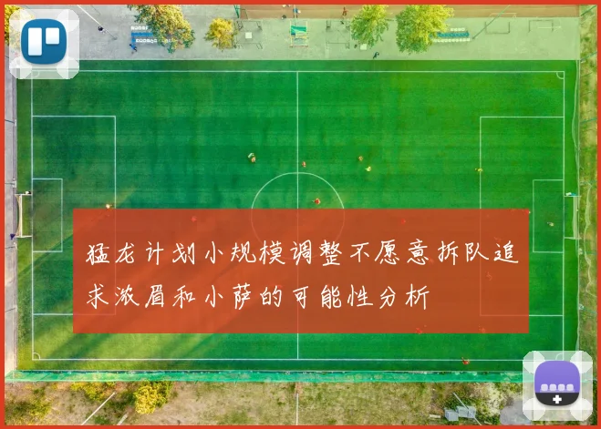 猛龙计划小规模调整不愿意拆队追求浓眉和小萨的可能性分析